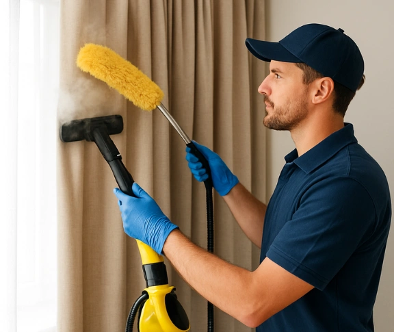 Emergency same-day curtain stain removal chevallum Matty Curtain Cleaning